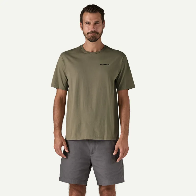 Patagonia Home Water Trout Organic T-Shirt in River Rock Green-2