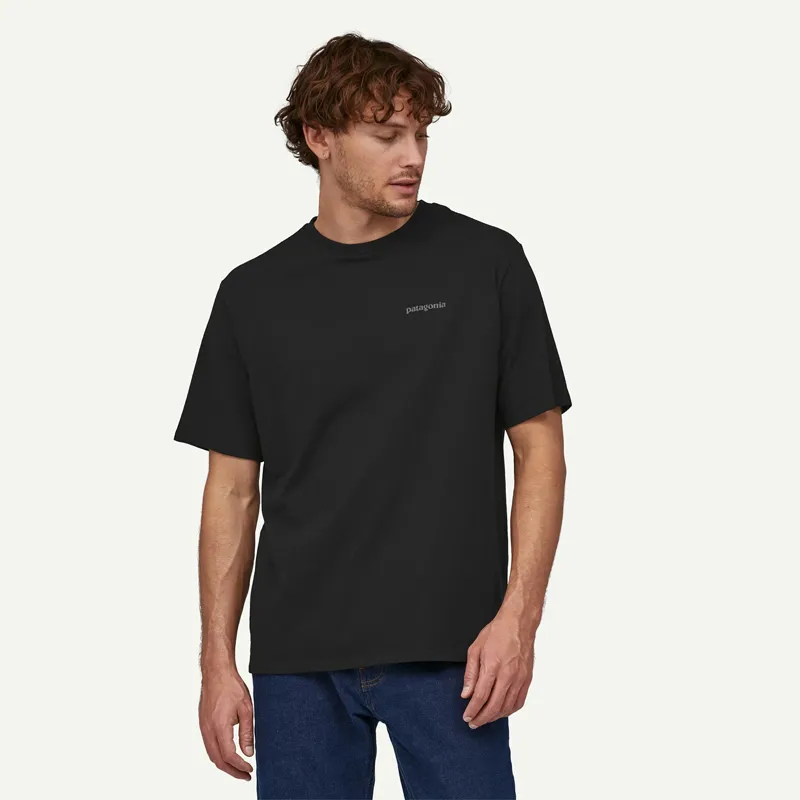 Patagonia Flying Fish Responsibili-Tee in Ink Black-3