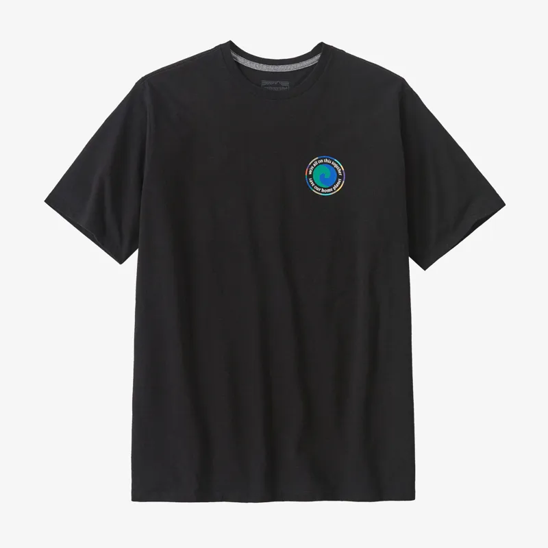 Patagonia Unity Fitz Responsibili Tee in Ink Black