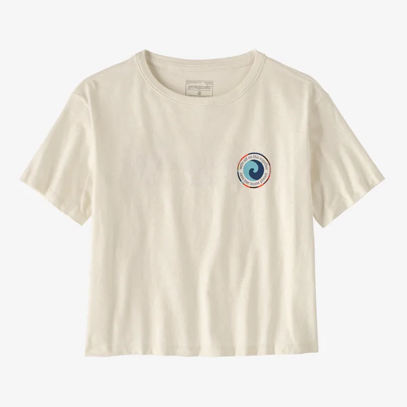 Patagonia Unity Fitz Easy Cut Women's Responsibili-Tee in Birch White-1