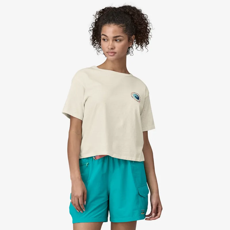 Patagonia Unity Fitz Easy Cut Women's Responsibili-Tee in Birch White-2