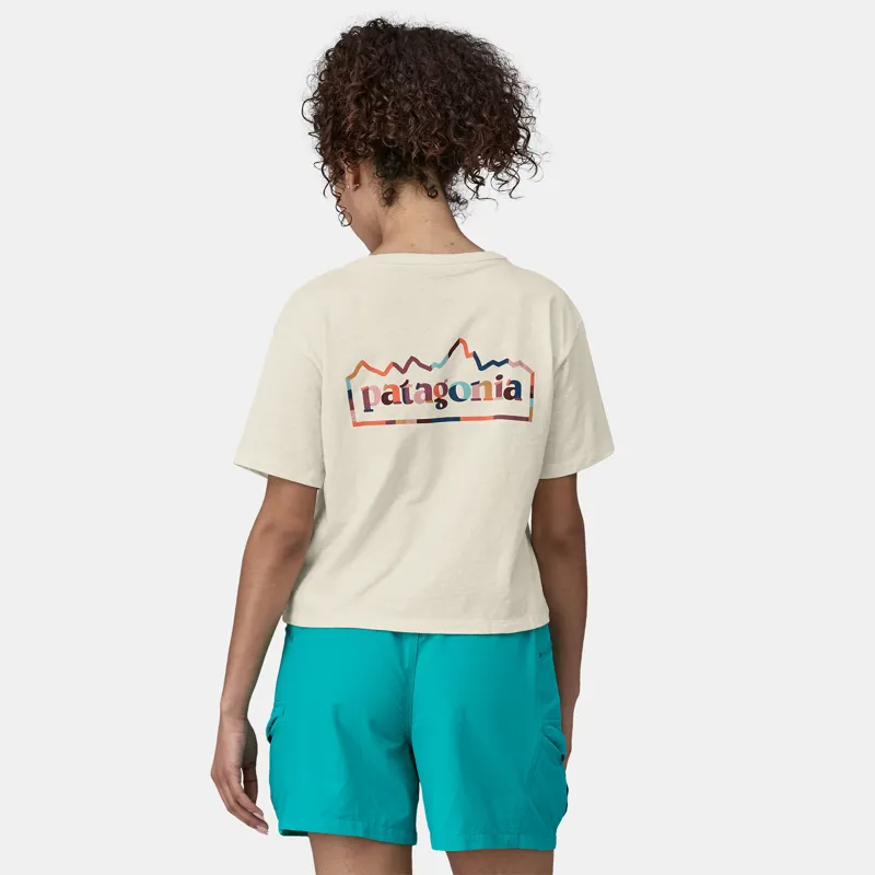 Patagonia Unity Fitz Easy Cut Women's Responsibili-Tee in Birch White-3