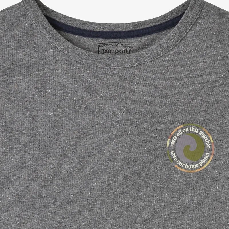 Patagonia Unity Fitz Easy Cut Women's Responsibili-Tee in Gravel Heather-1
