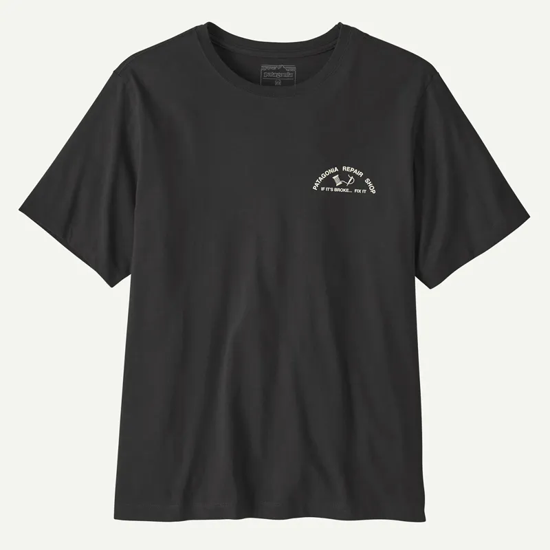 Patagonia Men's Repair Shop T-Shirt in Ink Black-1