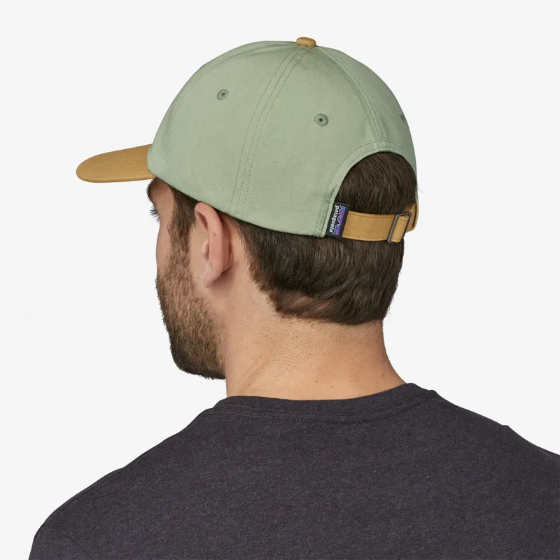 Patagonia P-6 Label Trad Cap in Salvia Green-2