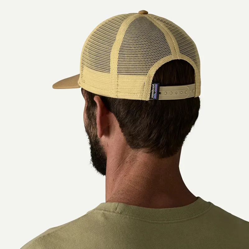 Patagonia LoPro Trucker Hat in Flying Fish Fork: Bobcat Brown-2