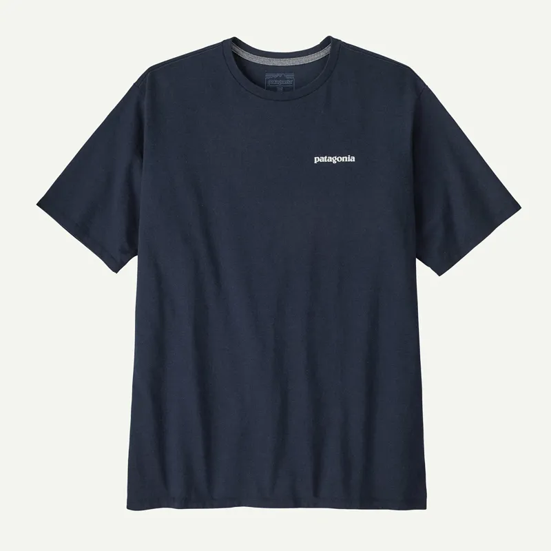 Patagonia P-6 Logo Responsibili-Tee in New Navy-1