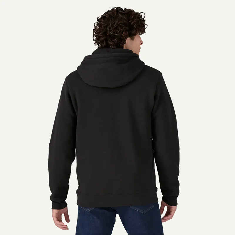 Patagonia P-6 Logo Uprisal Hoody in Black-2