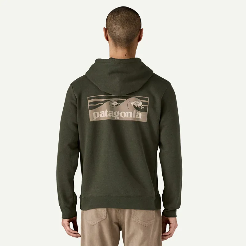 Patagonia Boardshort Logo Uprisal Hoody in Basin Green-2