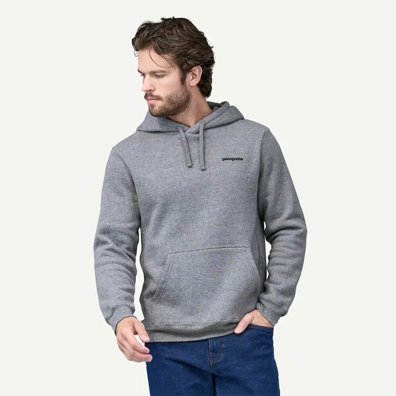 Patagonia Fitz Roy Icon Uprisal Hoody in Gravel Heather-1