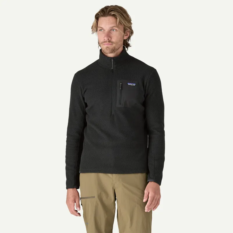 Patagonia R1 Air Zip Neck Pullover Fleece in Black -1