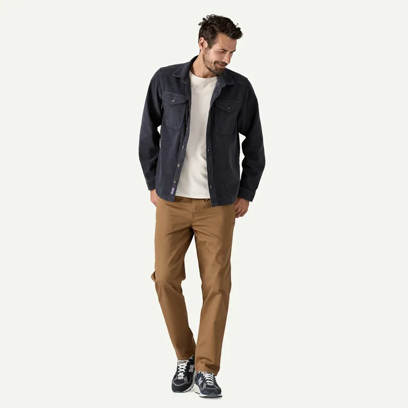 Patagonia Men's Corduroy Shirt In Smolder Blue-3