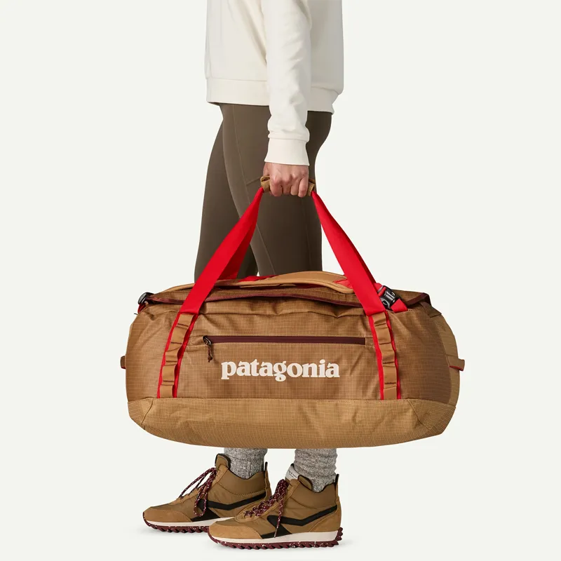 Patagonia Black Hole 55L Duffel in Talon Gold-3