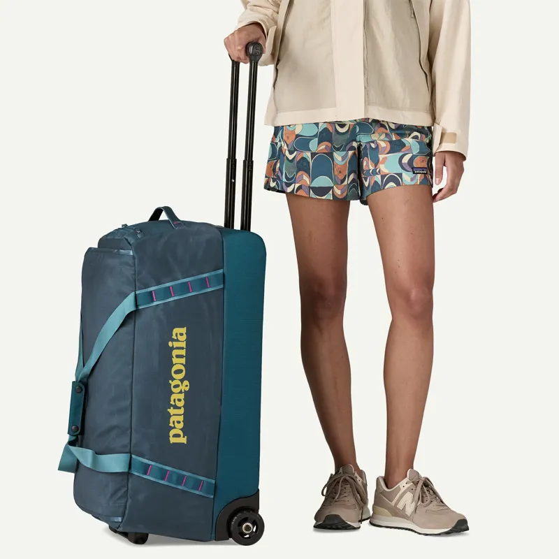 Patagonia Black Hole 70l Matte Wheeled Duffel Bag in Tidal Teal-2