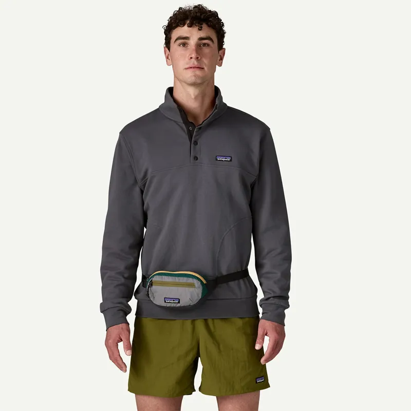 Patagonia Terravia 1l Mini Hip Pack in Patchwork/Noble Grey-3