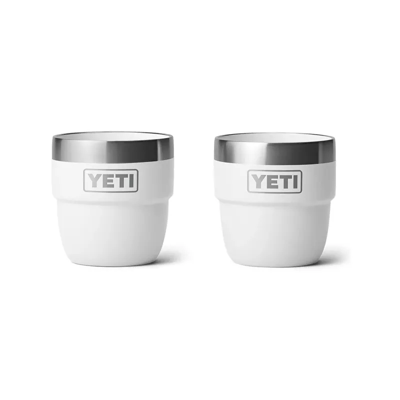 Yeti Rambler 4oz Stackable Espresso Cups in White