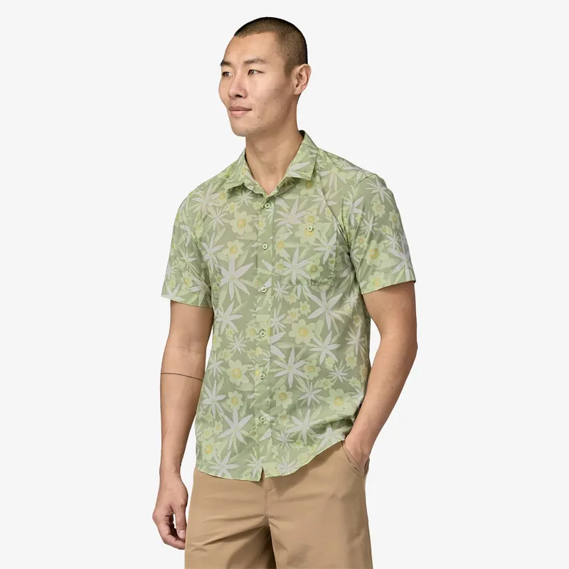 Patagonia Men's Go To Shirt in Vera/Salvia Green-1