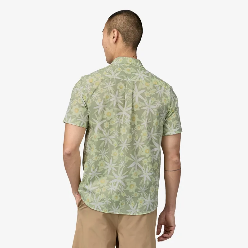 Patagonia Men's Go To Shirt in Vera/Salvia Green-2