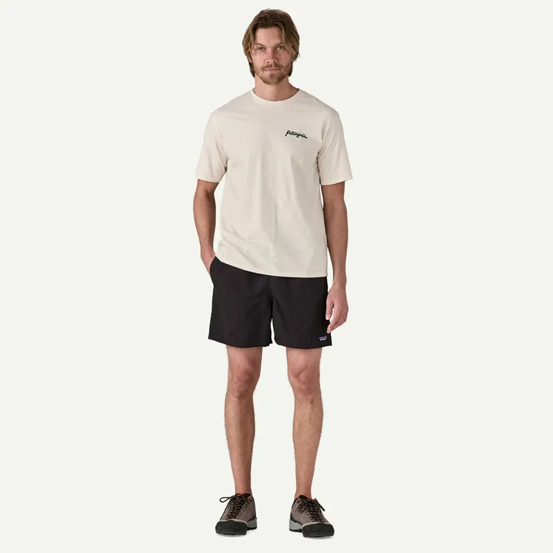 Patagonia Baggies 5in Shorts in Black w/Black-3