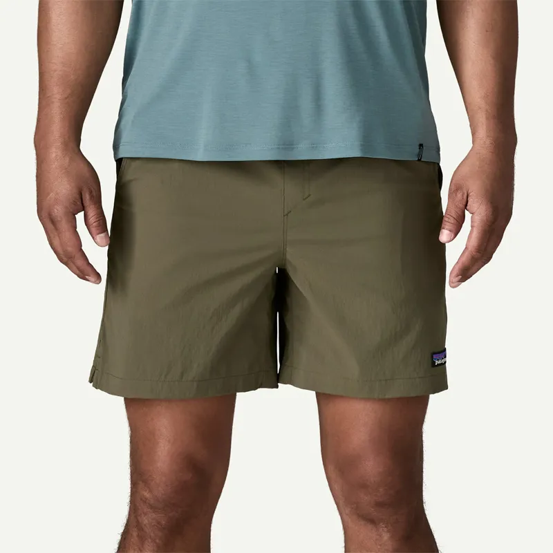 Patagonia Men's 6 inch Baggies Lights Shorts in Basin Green-1