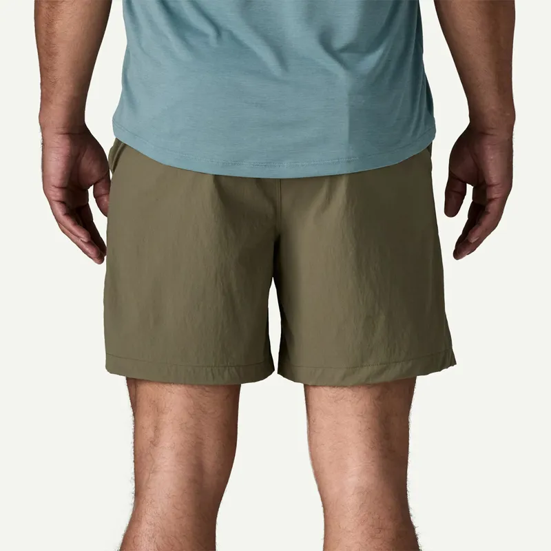 Patagonia Men's 6 inch Baggies Lights Shorts in Basin Green-2