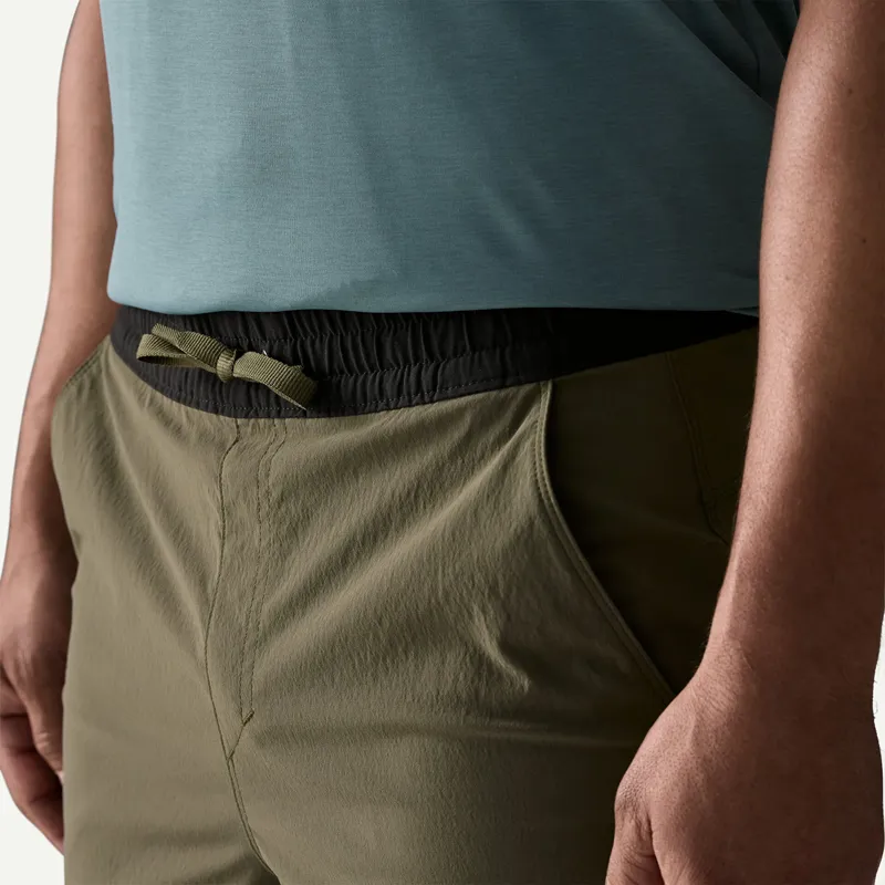 Patagonia Men's 6 inch Baggies Lights Shorts in Basin Green-7