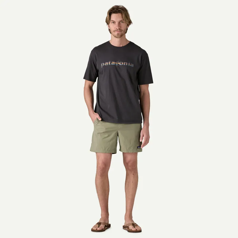Patagonia Baggies Lights 6in Shorts in River Rock Green-3
