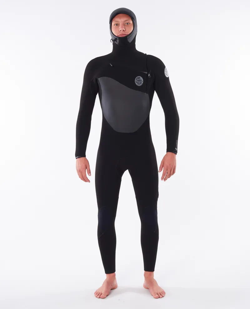 Rip Curl Flashbomb 6/4mm Chest Zip Hooded Wetsuit-1