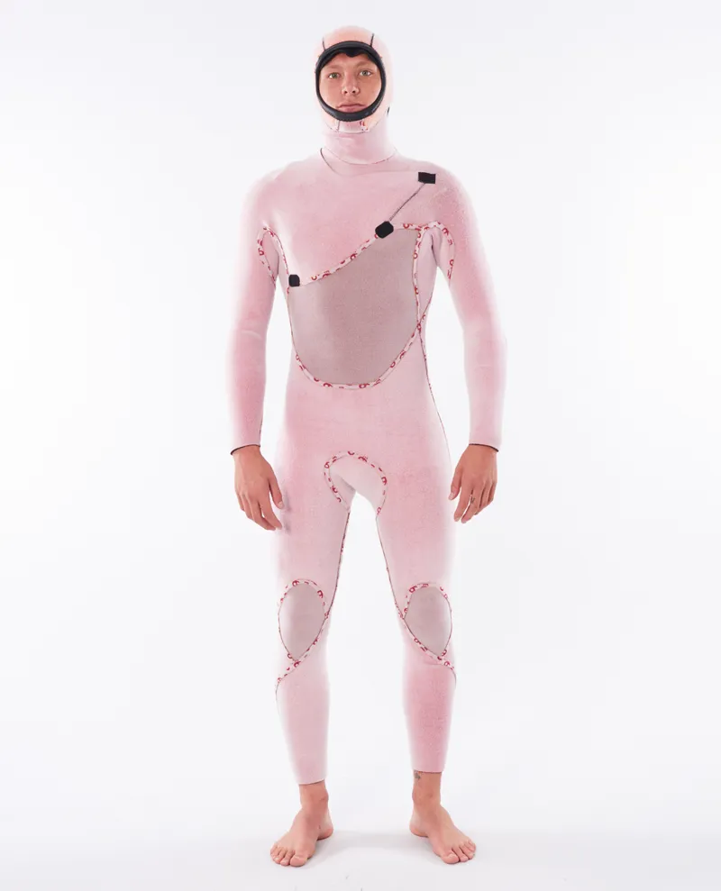 Rip Curl Flashbomb 6/4mm Chest Zip Hooded Wetsuit-2