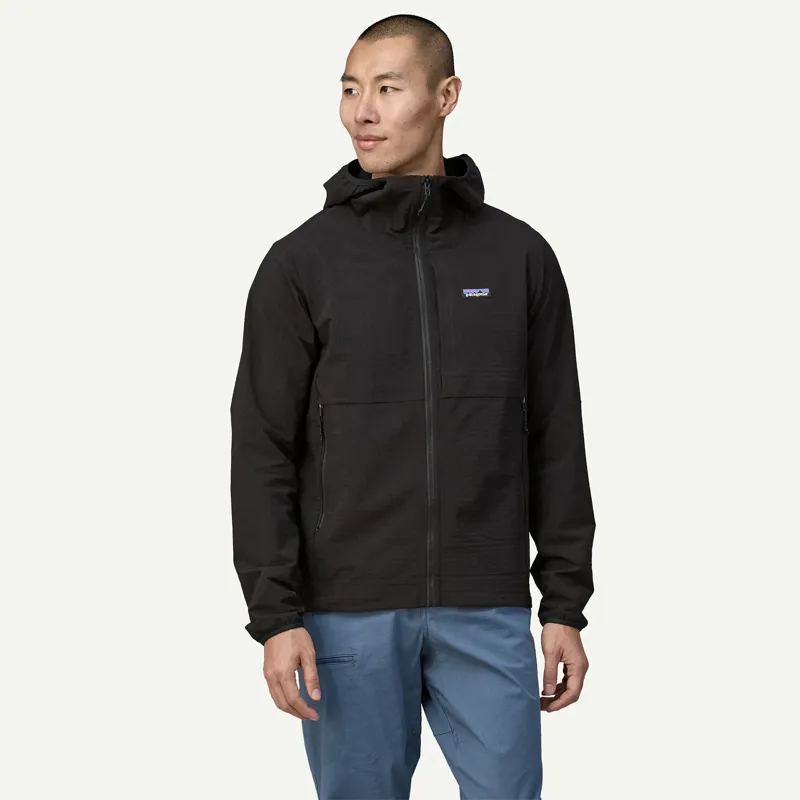 Patagonia R1 TechFace Fleece Hoody in Black-1
