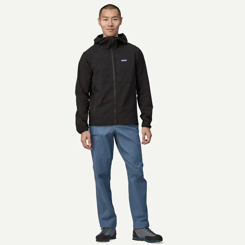 Patagonia R1 TechFace Fleece Hoody in Black-3