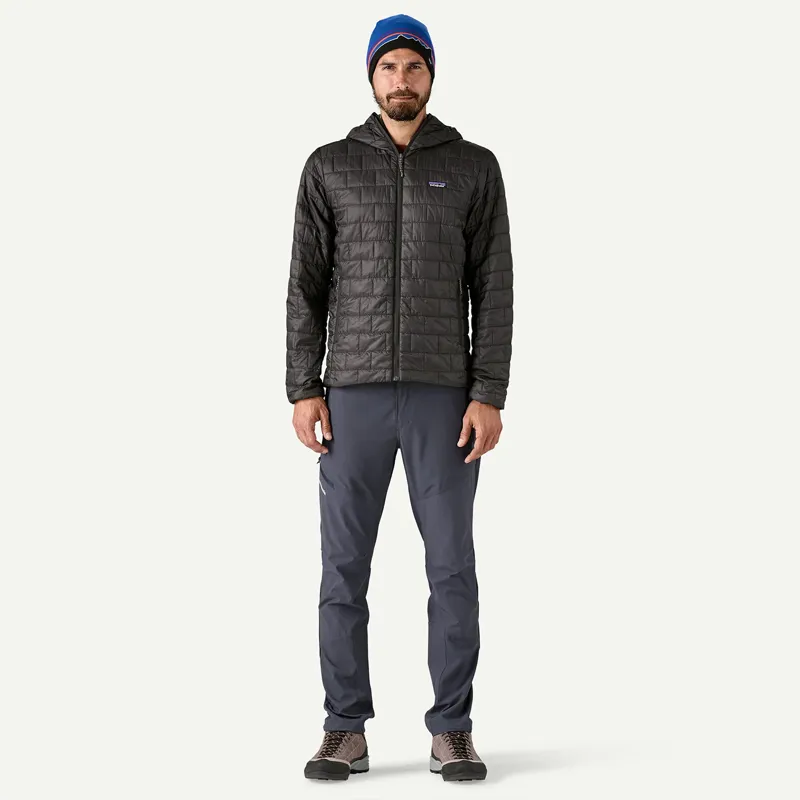 Patagonia Nano Puff Hoody in Black-3