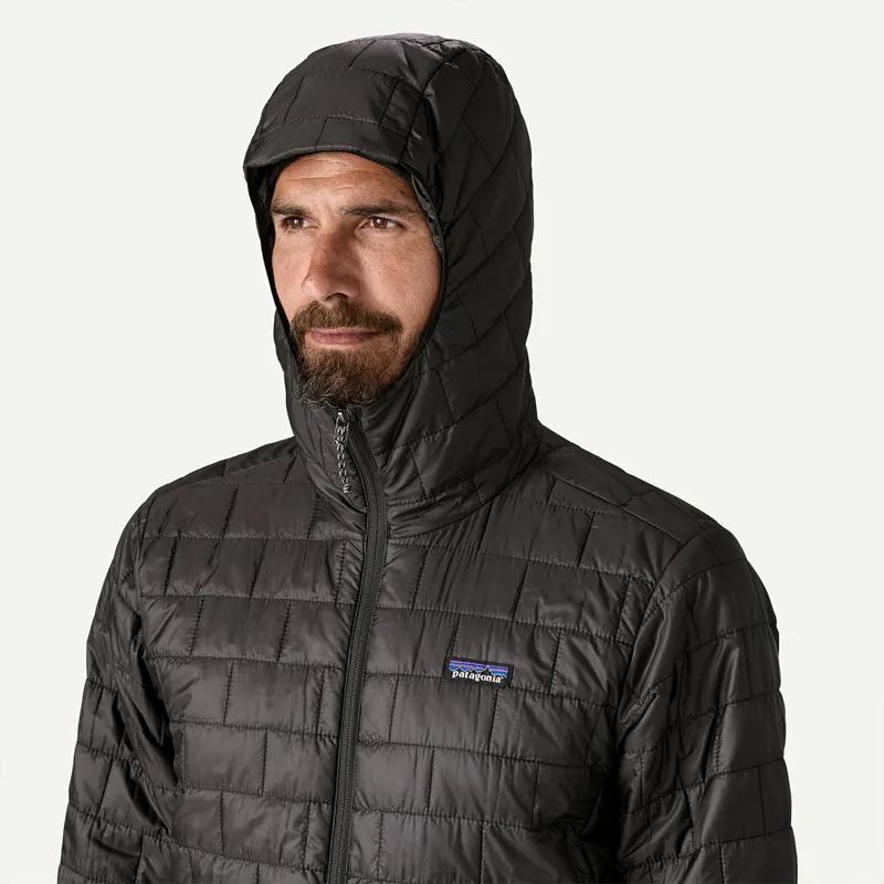 Patagonia Nano Puff Hoody in Black-6