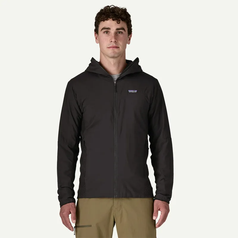 Patagonia Nano-Air Light Hybrid Hoody in Black-1