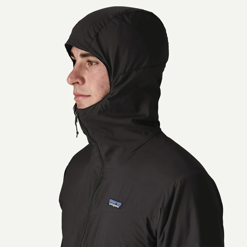 Patagonia Nano-Air Light Hybrid Hoody in Black-6