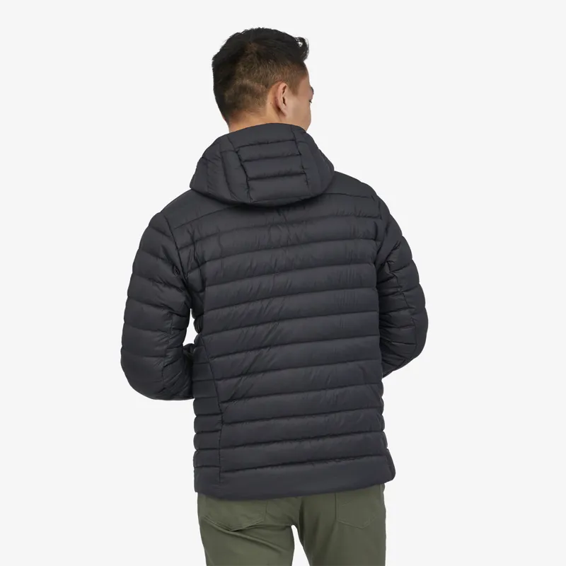 Patagonia Down Sweater Hoody in Black-2