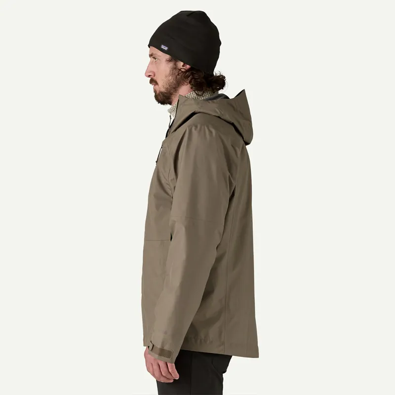 Patagonia Boulder Fork Rain Jacket in Marlow Brown-3