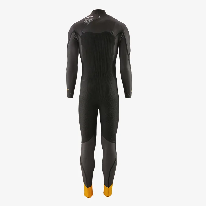 Patagonia Mens R3 4-3mm+ Yulex Chest Zip Wetsuit in Black-2
