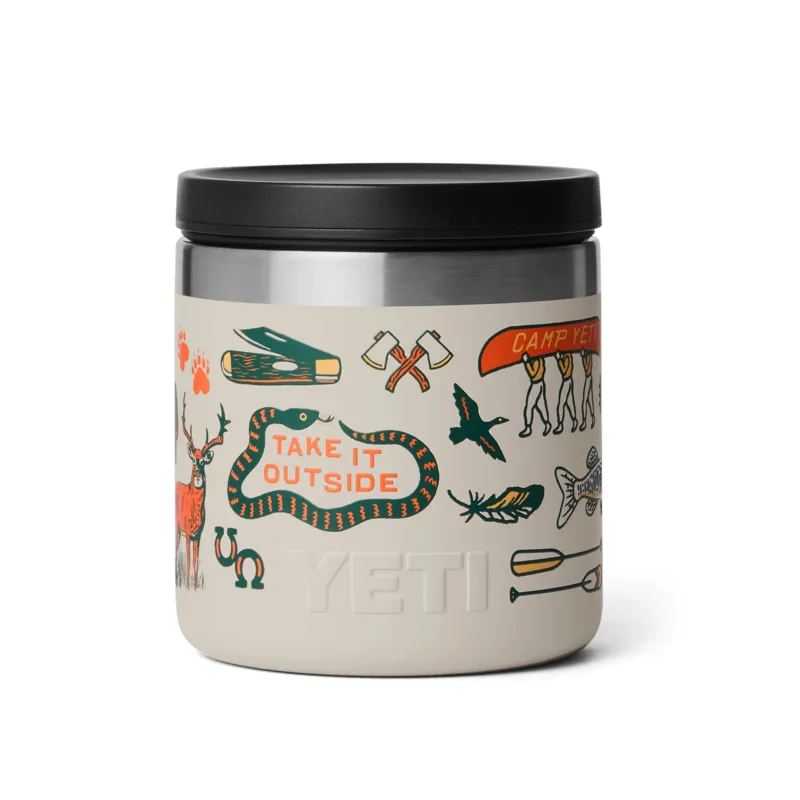 Yeti Rambler 8oz Food Jar in Cape Summer Camp-1