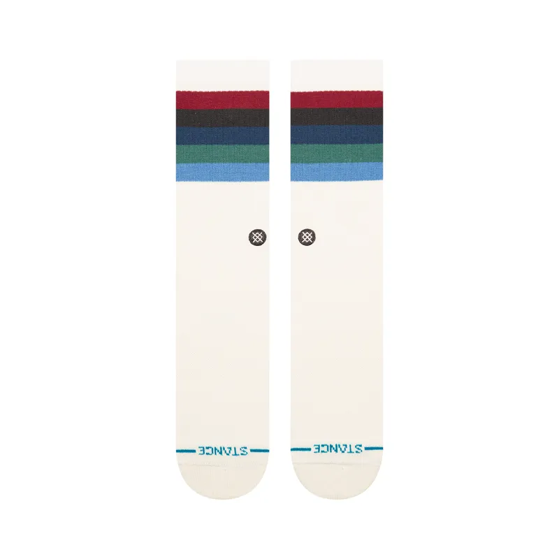 Stance Maliboo Crew Sock in Canvas-1