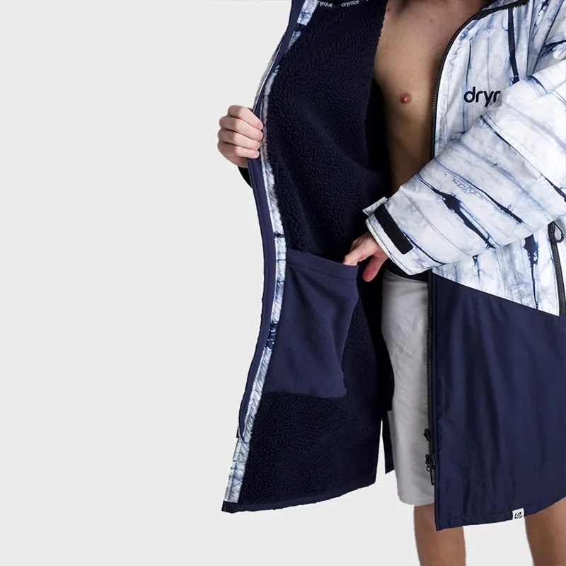 Dryrobe Advance Long Sleeve Change Robe in Batik/Blue-4