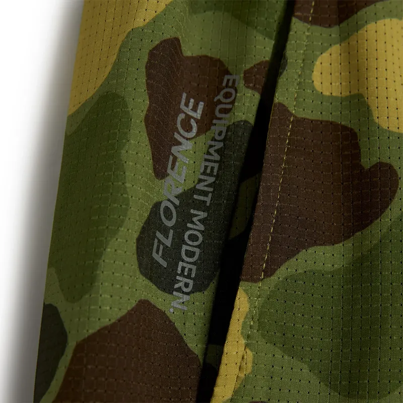 Florence Marine Airtex Shorts in Tropic Green Camo-2