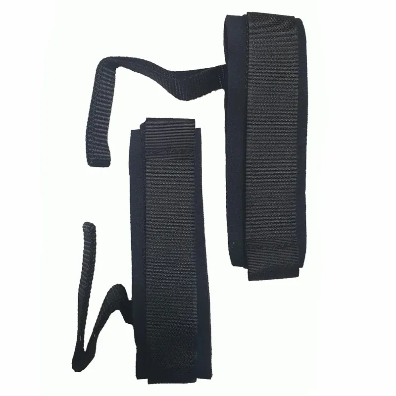 NMD Alpha bodyboarding fins in Black/Yellow-1