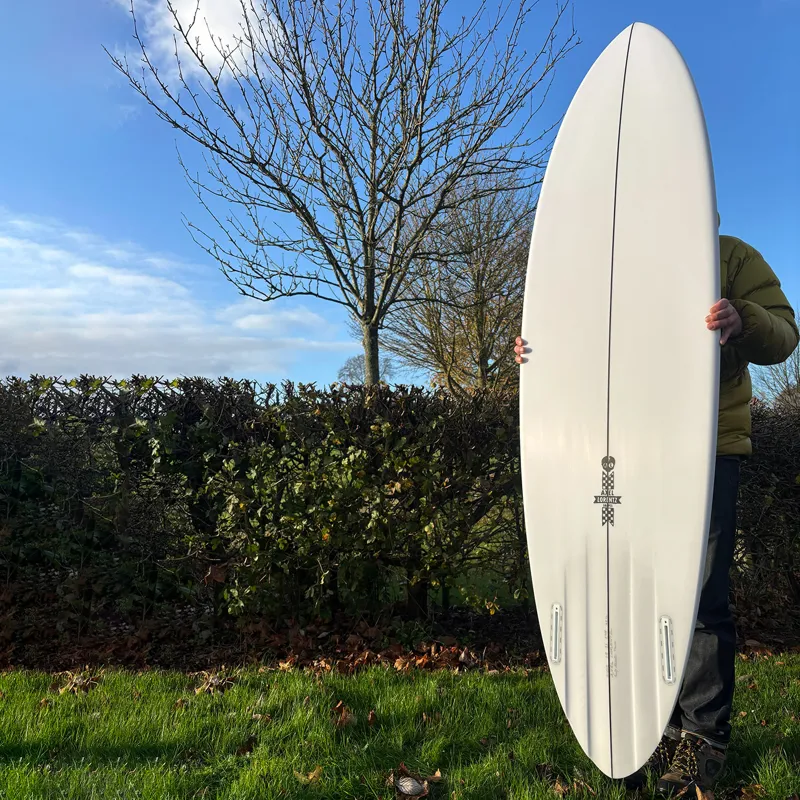 Axel Lorentz Shapes Angel Twin Surfboard - Futures-1