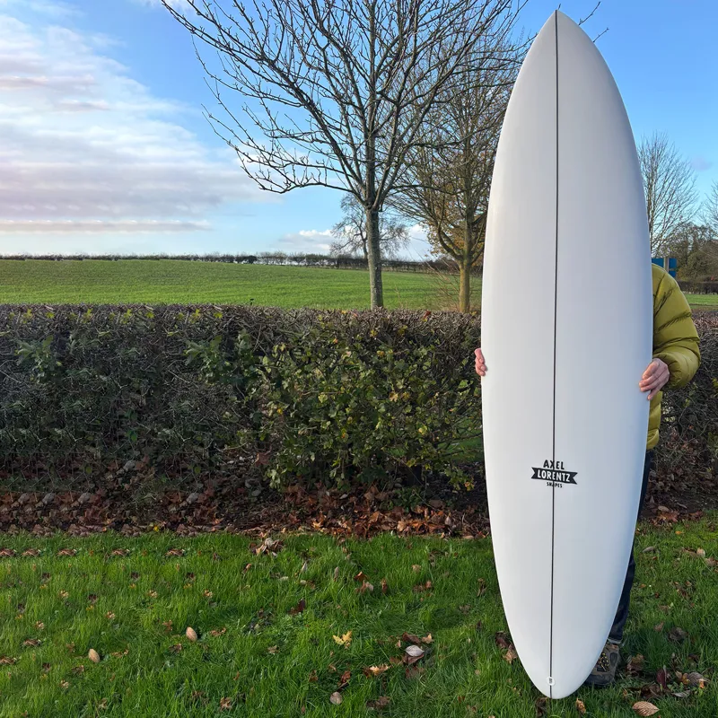 Axel Lorentz Shapes Angel Twin Surfboard - Futures-2