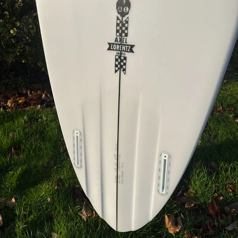 Axel Lorentz Shapes Angel Twin Surfboard - Futures-3