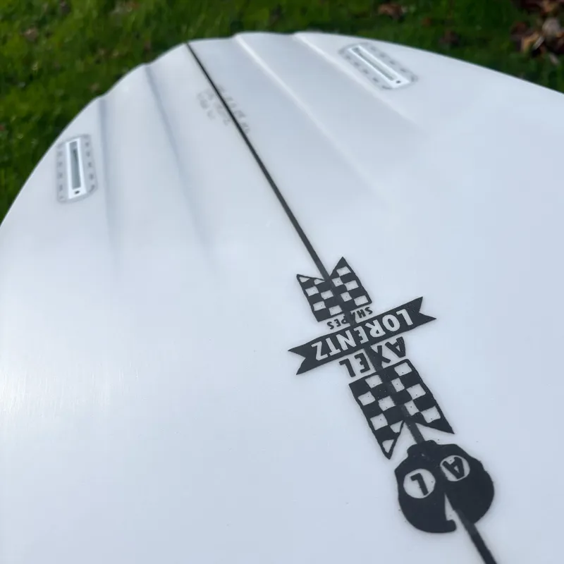 Axel Lorentz Shapes Angel Twin Surfboard - Futures-4
