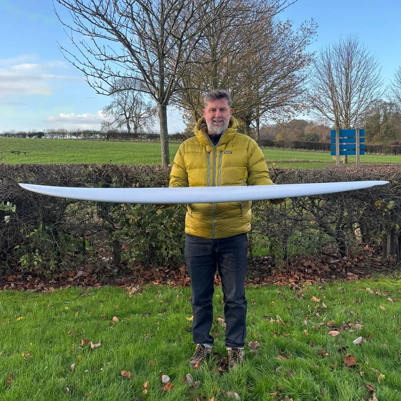 Axel Lorentz Shapes Angel Twin Surfboard - Futures-6