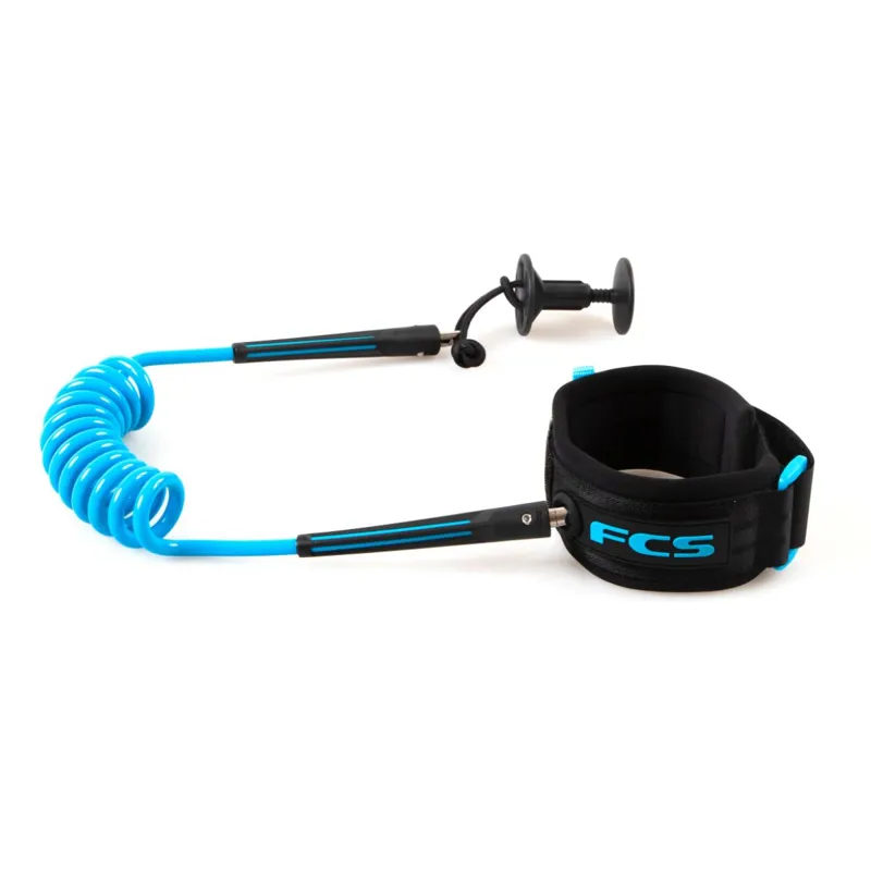 FCS Bodyboard Wrist Leash in Black/Blue