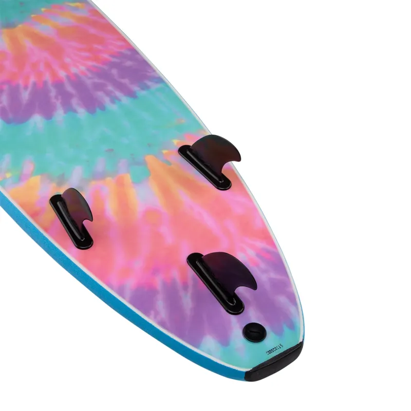Wave Bandit Ben Gravy EZ Rider Soft Surfboard in Blue-1